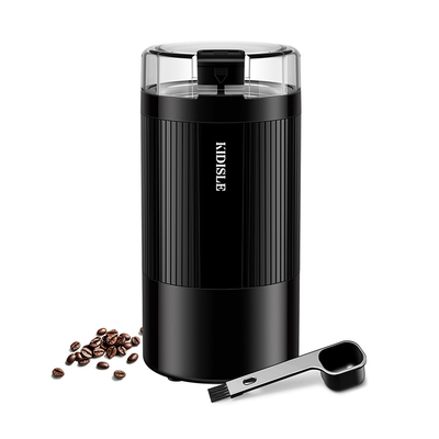150W Commercial Electric Coffee Grinder 60g Capacity , 304 Stainless Steel Spice Grinder