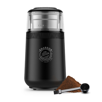 Detachable Cup Spice Grinder Machine Nuts Grains Black Easy Operation  ETL