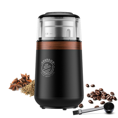 Parsley Cinnamon Mini Electric Espresso Maker , 70g Capacity Auto Grind Coffee Maker