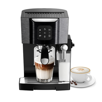 1240W Automatic Cappuccino Maker Fast Heating Foaming Milk Frother Espresso Coffee Machines