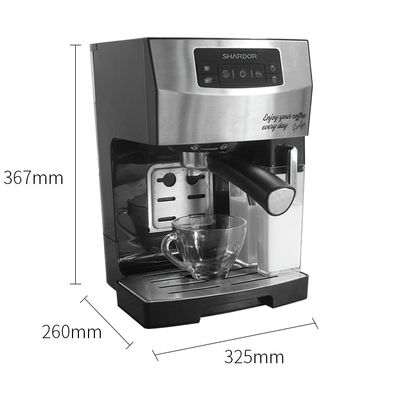 Automatic Espresso Coffee Machine With Milk Frother Professional Commercial Smart