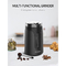 Shardor Small Portable Burr Grinder Electric Mill Spice Black Multi-Functional