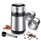 Blade Silver Portable Electric Coffee Grinder Detachable ABS Easy Operation