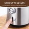 Multifunctional Electric Coffee Grinder UK Plug 80g Capacity with Removeable Grinder Cup