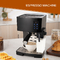 1240W Automatic Milk Frother Coffee Machine Double Semi Automatic Espresso Machine