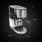 1450W Cappuccino Espresso Maker 240V 15 Bar Steam Compact Latte Machine