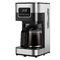OEM Touch Screen Auto Drip Coffee Machine 10 Cup Programmable With Glass Carafe