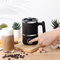 300ML 4-In-1 Espresso Milk Frother Black Cold Hot Milk Heating Foamer Detachable