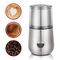 50g 100g Custom Coffee Grinder , Removeable 2 Cups Grinders Milk Frother