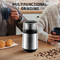 150W Multi Functional Coffee Machine SS304 Removable Burr Grinder Coffee Maker