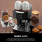 Espresso Coffee Machine With Milk Frother Tank Stainless Steel