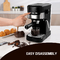 NTC Control Automatic Coffee Drip Machine 1250ml Fully Automatic Cappuccino Machine