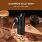 Burr Espresso Stainless Steel Manual Coffee Grinder Precise Portable DIY Logo