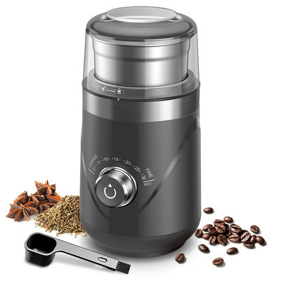SS Blade Electric Coffee Grinder Mill , 150W Mini Coffee Bean Grinder